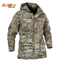 Men Tactical Jacket New Spring Autumn US Army M65 Military Field Jacket Trench Coats Hoodie Casaco Masculino Windbreaker 201218