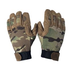 FMA Hunting Gloves Multicam Tactical Lightweight Camouflage Glove for Outdoor Sports Hunting Airsoft Wargame Q0114