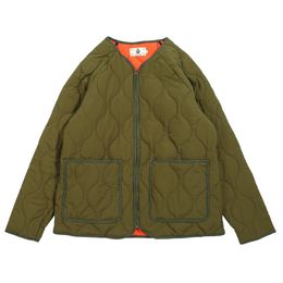 Solid Color Parkas Men Quilted Jacket Fashion Winter Warm Outerwear Mens Casual Thick Jacket 201217