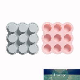 9 Hole Baking Tool for Cakes Kitchen Silicone Cake Mould Baking Pan Chocolate Mould Cake Decoration Tools Tray Fondant Jelly Mould