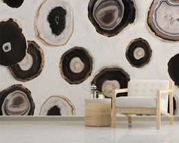 3d European Luxury Wallpaper Modern and Simple Jazz White Marble Premium Atmospheric Interior Decoration 3d Wallpaper