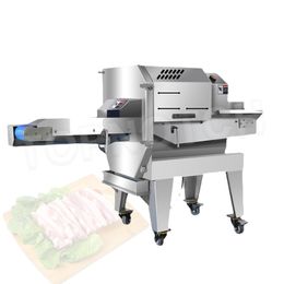 Cooked Meat Slicing Equipment Kitchen High Efficiency Fully Automatic Machine
