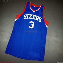 100% Stitched Allen Iverson Jersey XS-6XL Mens Throwbacks Basketball jerseys Cheap Men Women Youth