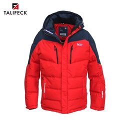 Hot Sale Men Winter Jacket Warm Cotton Winter Coat Mens Patchwork Padded Jacket Parkas Hombre Overcoat European Size 201114