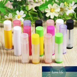 30pcs 5g/5ml Plastic Lipstick Tube Lip Balm Vials Empty Cosmetic Containers Solid Glue Stick Transparent Travel Sample Bottles