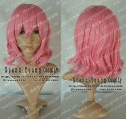 Fashion Project Beautiful Short Pink Cosplay Wig Hair