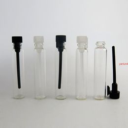 200 x 2ml Mini Perfume Sample Vial Glass Tester Bottle with PE Stopper 2cc Small Cute Transparent Bottlefree shipping by