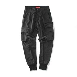 Paratrooper pants joggers with straps techwear ninjawear darkwear EDR H1223