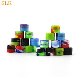 Wholesale Food Grade Silicone Wax Container Dab Wax Silicone Oil Containers Dry Herb Mats For Oil Cartridges Oil Holder Storage Box