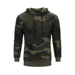 Camouflage Mens Hoodies Fleece Winter Spring Harajuku Japanese Streetwear Hip Hop Sweatshirt Men Women Army Green Khaki Hoodie 201020