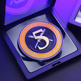 CSGO CS GO Counter Strike Design Five Year Veteran Coin 5 years Medal/Coin - 5 Year Coin Limited Collection Gift 201125