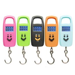 Mini Digital Scale Portable Electronic Scale Steelyard Weight Balance Suitcase Travel Bag Hanging Hook Pocket Scale
