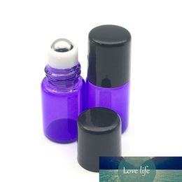 10pcs Perfume Sample 2ml Blue Roller Glass Bottle for Essential Oil Refillable Roll On Bottle Free Shipping