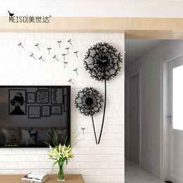 MEISD Quality Creative Wall Clock Modern 3d Design Silent Watch wall DIY Stickers Living Room Horloge Home Decor Hot Sale 201125