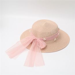 Elegant Beach Sunscreen Hats Summer Straw Hat Fashion Folding Women Big Bow-knot Vacation Travel Sun Hat Chapeau Female