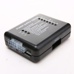 Power Supply Tester Checker LED 20/24 Pin for PSU ATX SATA HDD Tester Checker Metre Measuring for PC Compute