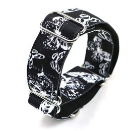 Greyhound collar Saluki Whippet Lurcher martingale dog collar 3. Wide Necklaces LJ201112