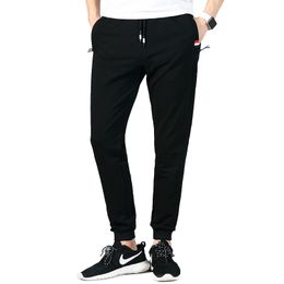 Men's Sweatpants New Autumn Winter Joggers Pants Elastic Waist Loose Cotton Sweatpant For Men Casual Trousers Homme Big Size 619 LJ201104