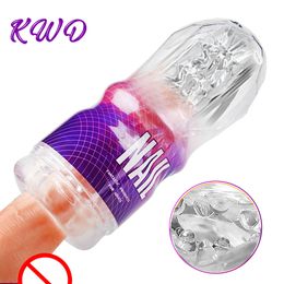 Realistic Vagina pocket pussy sex toys for men Silicone Male Masturbator Cup Erotic Adult Toys vagina masturbator for men 201212