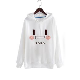 Anime Nico Mafumafu Cosplay Plus velvet Hoodies Casual Long Sleeve Cute Harajuku Style Hoodies Size S-2XLFor Men and Women 201104