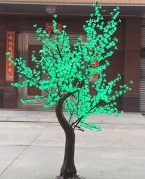 2m 1152PCS LEDS Shiny LED Cherry Blossom Christmas Tree Lighting Waterproof Garden Landscape Decoration Lamp For Wedding Party