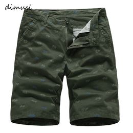 DIMUSI Summer Men's Cargo Casual Cotton Knee Length Male Breathable Fitness Sports Joggers Board Shorts C1117