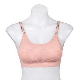 Gym Clothing Yoga Sport Bra Women Top Brassiere Push Up Fitness Athletic Vest Padded Sujetador Deportivo A401