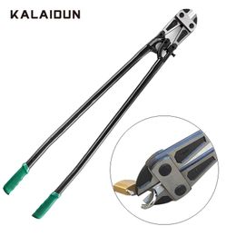 KALAIDUN Heavy Duty Pliers Wire Bolt Cutter Thicken High Quality Strong Shear Lock Chain Plastic Handle Labor Saving Y200321