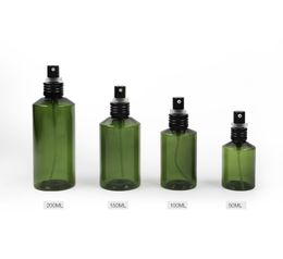 1000pcs/lot 50/100/ 150/200ml Lotion Pump Bottle,Empty Plastic Shampoo Sub-bottling,Makeup Bottling,Green Cosmetic Container