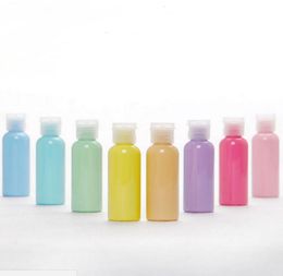 Share to Earn US $1.57 Compare with similar Items Fast shipping 50 ml Colourful empty flip cap bottles flat shoulder PET cosmetic packing