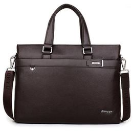 Briefcases 2021 Men Bag Big Fashion Messenger Genuine Leather Briefcase High Cow Handbags Luxury Designer Laptop Tote Bags1
