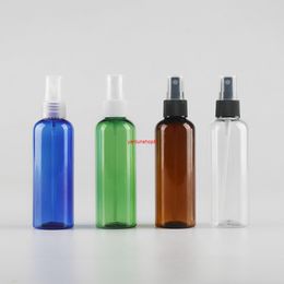 40pcs/lot 100ml empty round spray pump plastic bottles 100cc cosmetic container 3.4oz toilet water PET spraygood package