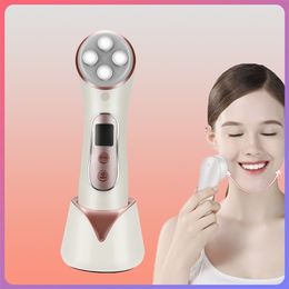 MISMON 306C RF EMS Beauty Machine Skin Care Face Lift Devices Radio Frequency LED Pon Rejuvenation Cleaning Remove Acn 220216
