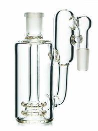 Vintage Diamond Pulsar ash catcher glass bong hookah water smoking pipe 45 90 degree 14 18 Male with black box packing can put customer logo