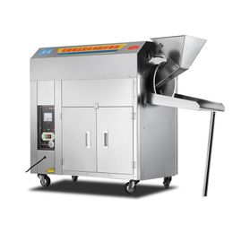 Commercial Stir-Fried Chestnut Machine Macadamia Chickpeas Seed Baking Machine Stainless Steel Nuts Roasting Machines