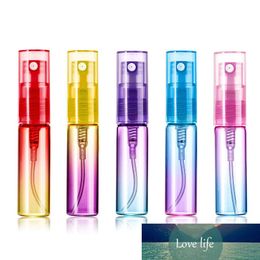 Glass Travel Gradient Perfume Bottle Atomizer Pressed Pump Spray Bottle Liquid Container Empty Spray Refillable Bottle