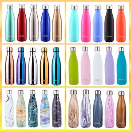 500ml Double Wall Vacuum Stainless Steel Insulated Water Bottles with custom logo Y200330