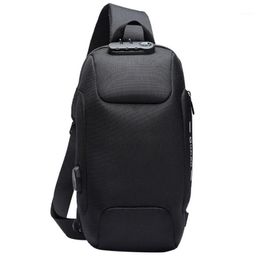 Backpack Leisure Travel Single Shoulder USB Charge Anti Theft Security Chest For Men Women Casual Crossbody Bag1