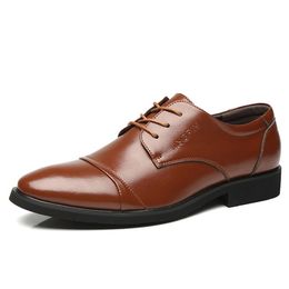 Formal Shoes Men Office Luxury Coiffeur Brand Mens Shoes Genuine Leather Italian Brown Dress Classic Shoes Men Elegant Ayakkabi