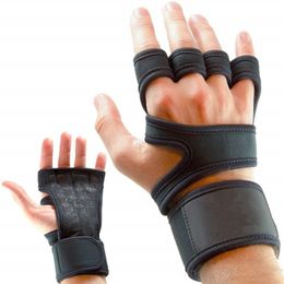 Fitness Gloves Weight Lifting Gym Workout Training Half Finger Gloves Men Women SAL99 Q0107