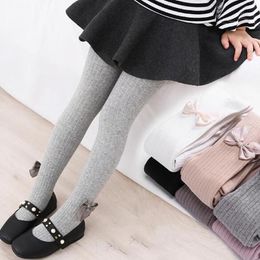 Footies The Spring And Autumn Baby Girl Big Bow One - Piece Pantyhose Tights Princess Cotton Korean Girls Dance