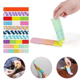 Palm Square Pat Silicone Sheet Fidget Toys Suction Cup Board Lntellectual Vent Kids Stress Relief Toy