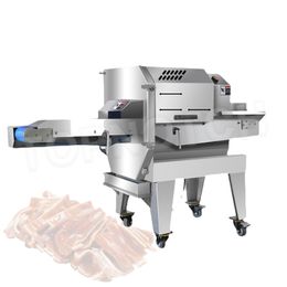 Industrial Kitchen Bacon Ham Beef Meat Slice Cutter Fish Slicer Cutting Machine
