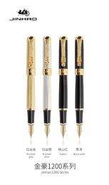 Jinhao 1200 Series fountain Pen office and school writing supplies dragon clip good quality for gift