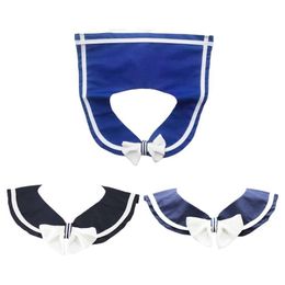 Bowtie Decorative Half Shirt Fake Collar Detachable Necklace Choker For Students Y5gc Bowtie De jllYcf