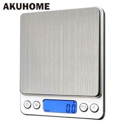 kitchen Scales Portable Electronic Scales Pocket LCD Precision Jewellery Scale 1000g/0.1g Digital Weight Balance Cuisine Y200328