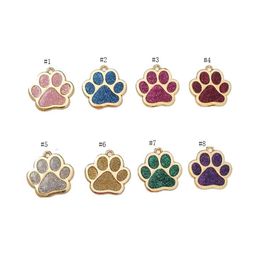 500pcs/lot Wholesale Pet Dog ID Tag Collar Personalised Engraving Dog Cat Name Tags Accessories Pendant Nameplate With Keyring SN1772