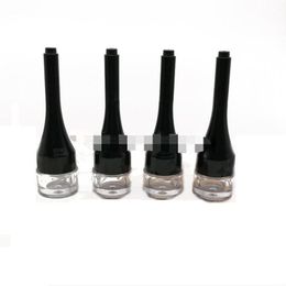 Empty Eyeliner Gel Tube Eye Shadow Package Bottles Empty Eye Cream Tubes With Makeup Brush Cosmetic Container Refillable