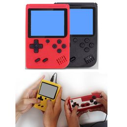 Double Players Handheld Game ConsolePortable Video Games Retro 400 in 1 Classic Colorful LCD 3.0-inch Screen Videos Gaming Box for Kids gifts