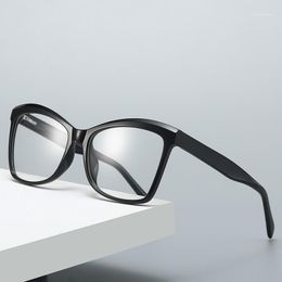 Sunglasses Frames 2021 Myopia Nearsighted Glasses Women Sun Pochromic Lenses Luxury Leopard Optical Eyeglasses Female FML1